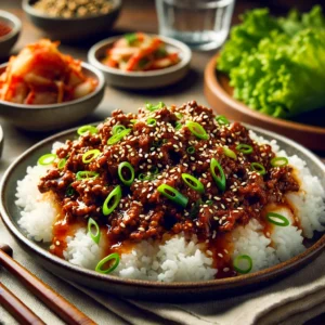 Ground Beef Bulgogi